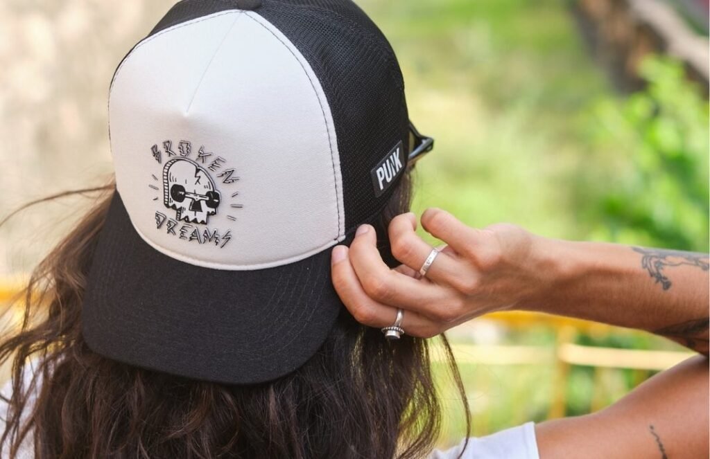 Boné Trucker Punk Modelo Broken Dreams 2 Bone Punk Modelo Broken Dreams 03