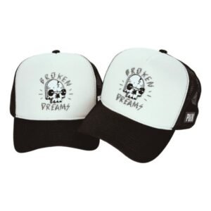 Bone Punk Modelo Broken Dreams Trucker Telinha Original 01