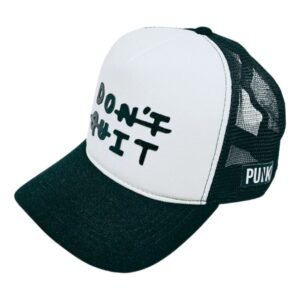 Bone Punk Modelo Dont Quit Trucker Telinha Original